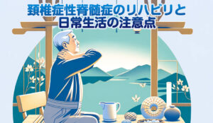 頚椎症性脊髄症のリハビリと日常生活の注意点