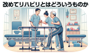 改めてリハビリとはどういうものか